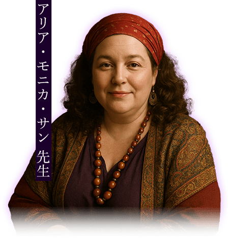 アリア・モニカ・サン先生